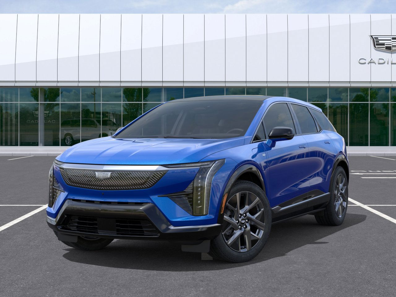 new 2025 Cadillac OPTIQ car, priced at $55,565