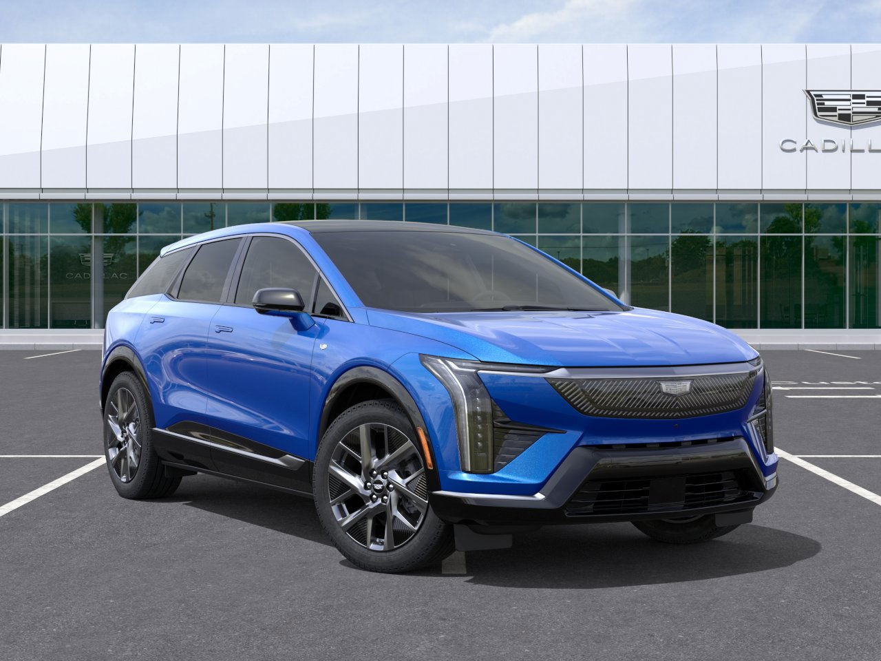 new 2025 Cadillac OPTIQ car, priced at $55,565