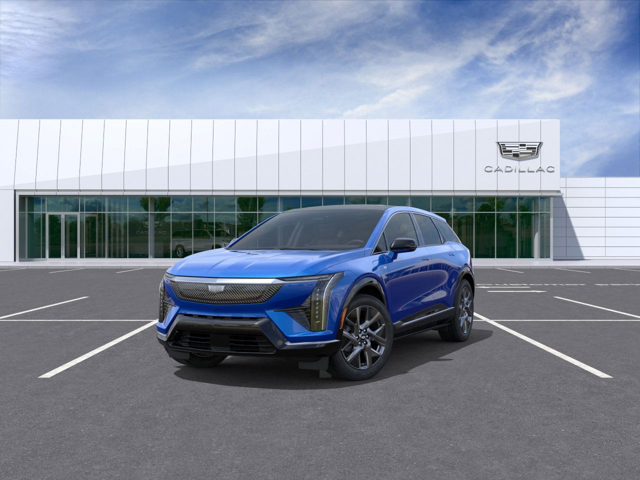 new 2025 Cadillac OPTIQ car, priced at $55,565