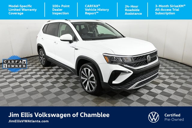 used 2024 Volkswagen Taos car, priced at $24,100