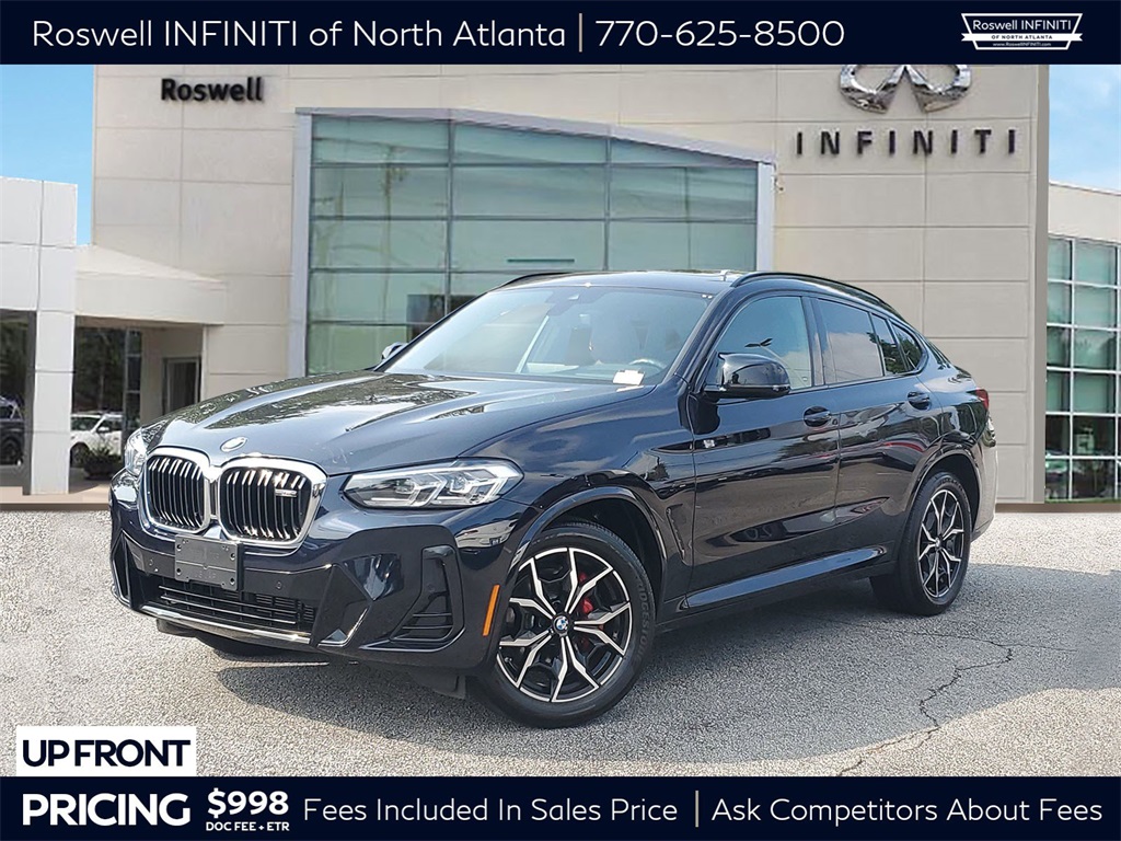 used 2023 BMW X4 car, priced at $44,998