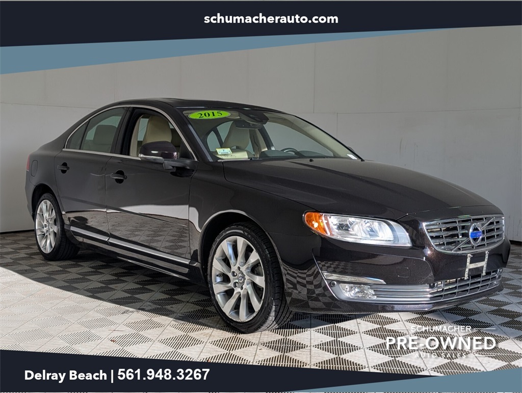 used 2015 Volvo S80 car, priced at $13,000
