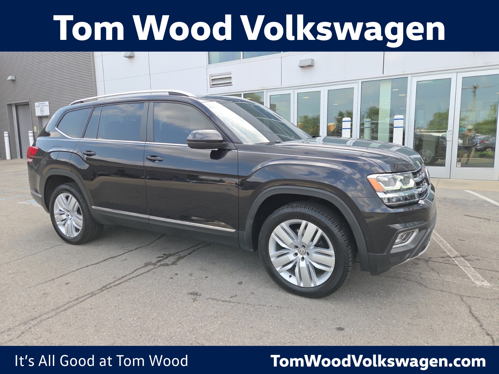 used 2019 Volkswagen Atlas car, priced at $23,400
