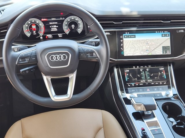 used 2022 Audi Q8 car, priced at $45,800