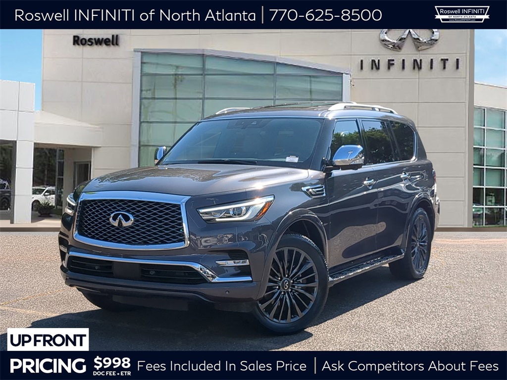 used 2024 INFINITI QX80 car, priced at $57,498