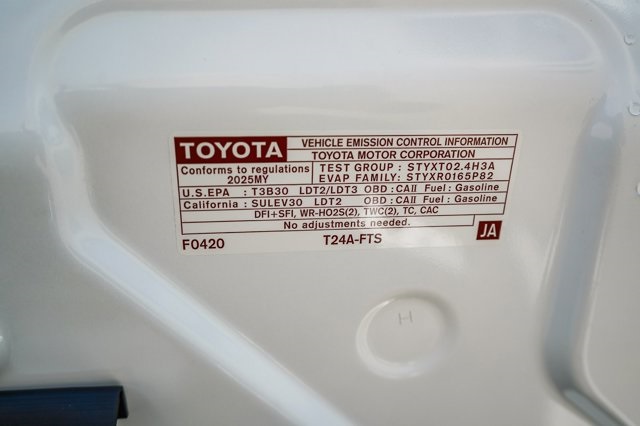 new 2025 Toyota Tacoma car, priced at $43,756