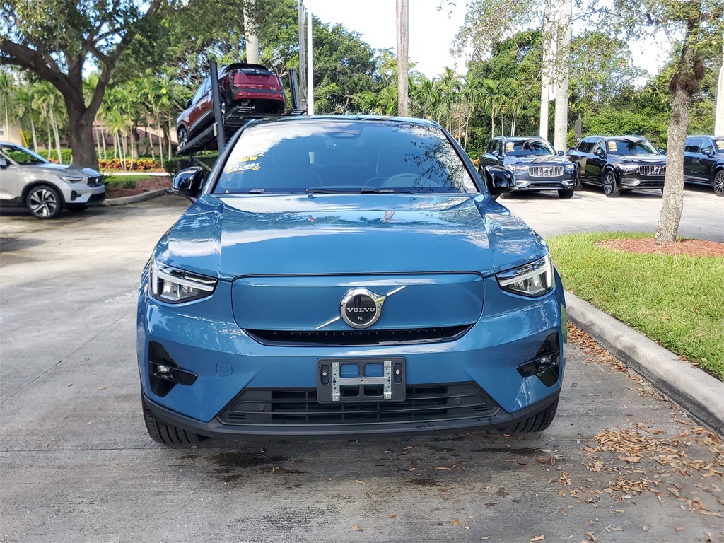 used 2023 Volvo C40 Recharge Pure Electric car, priced at $26,495