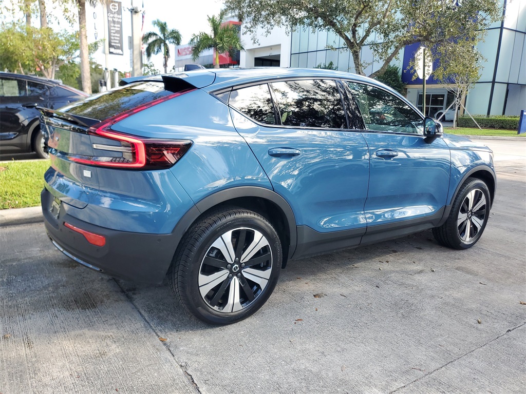 used 2023 Volvo C40 Recharge Pure Electric car, priced at $26,495