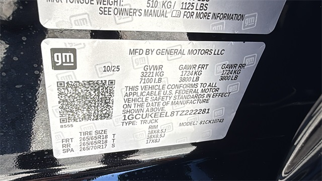 new 2026 Chevrolet Silverado 1500 car, priced at $67,655