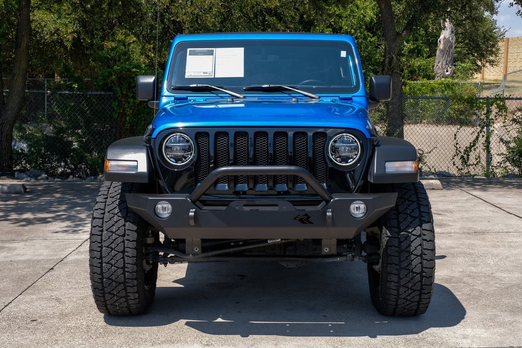 used 2021 Jeep Wrangler car, priced at $36,537