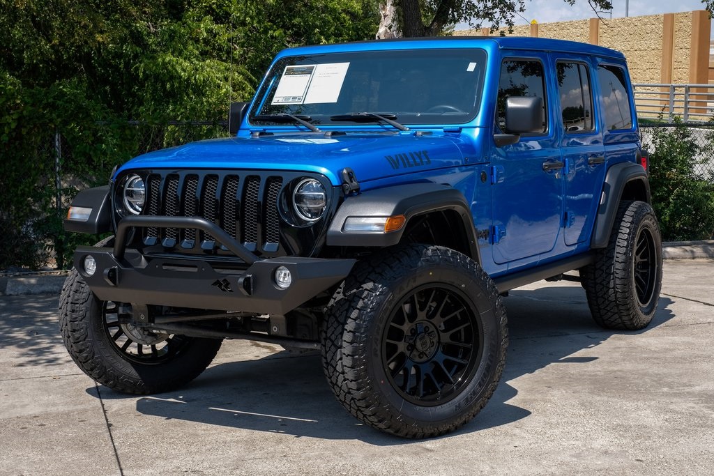 used 2021 Jeep Wrangler car, priced at $36,537
