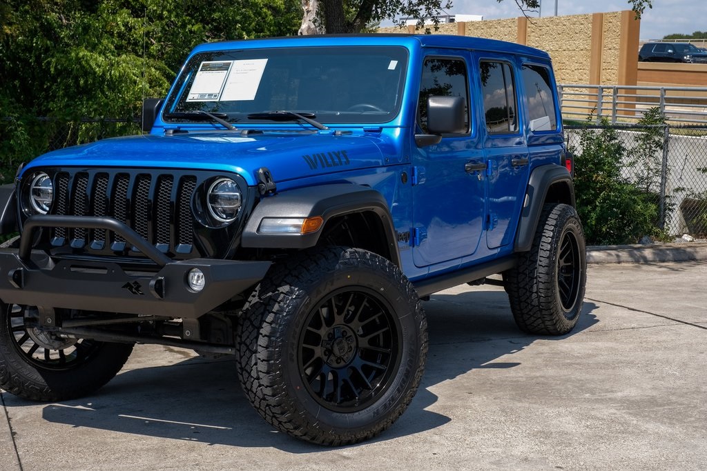 used 2021 Jeep Wrangler car, priced at $36,537