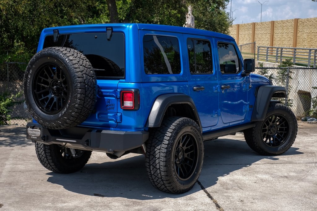 used 2021 Jeep Wrangler car, priced at $36,537