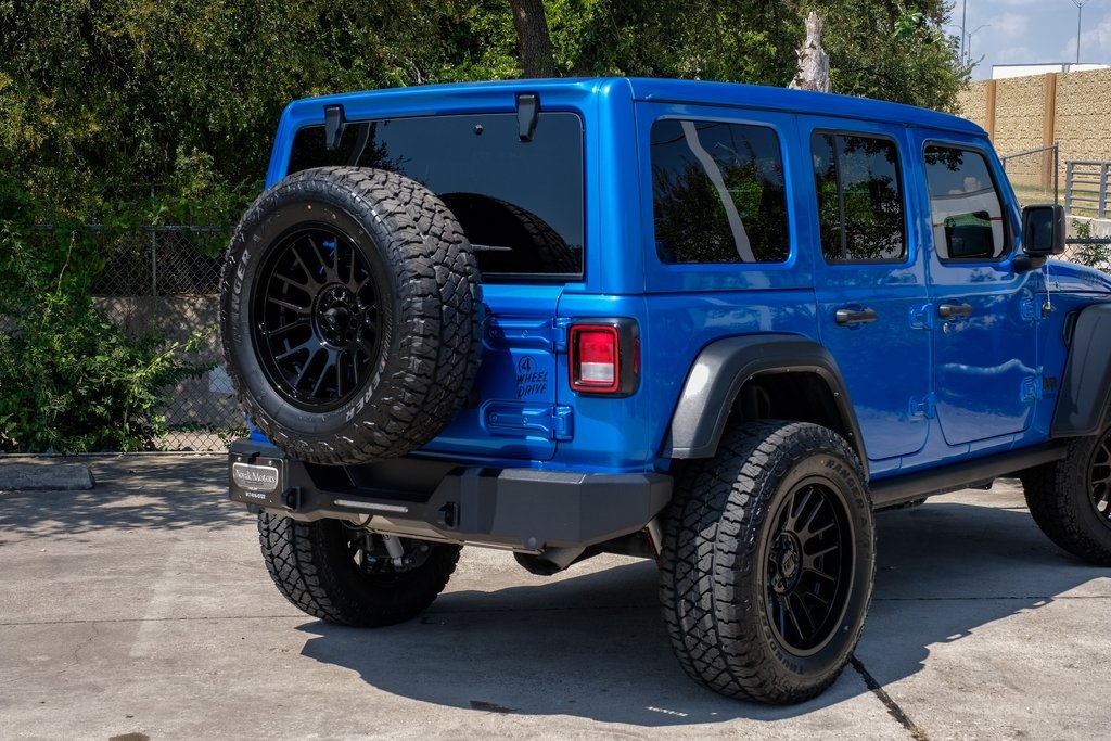 used 2021 Jeep Wrangler car, priced at $36,537