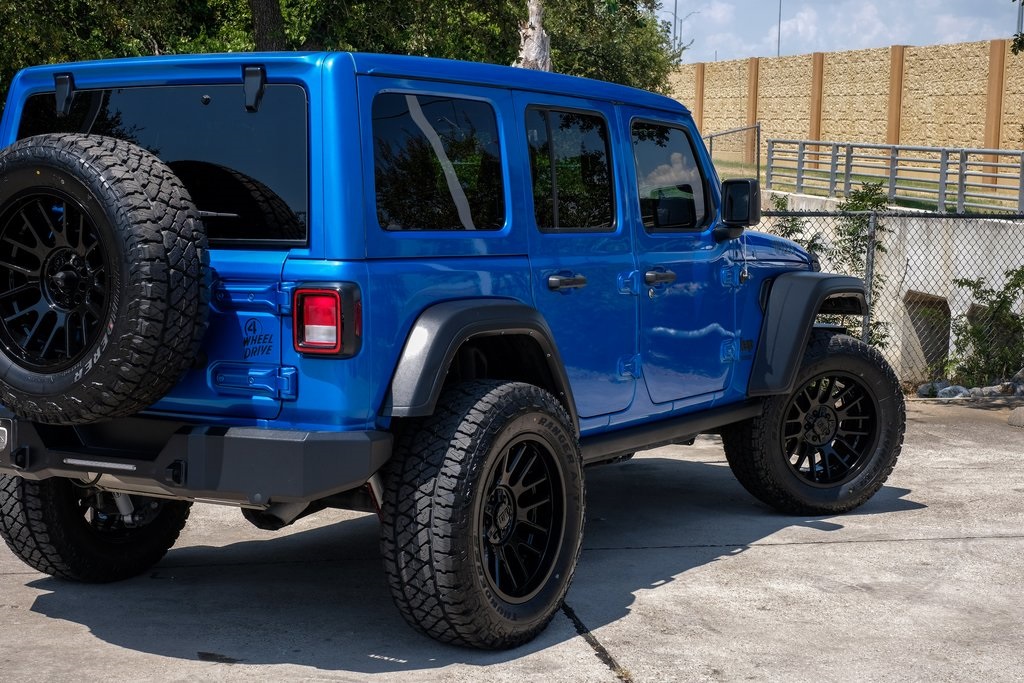 used 2021 Jeep Wrangler car, priced at $36,537