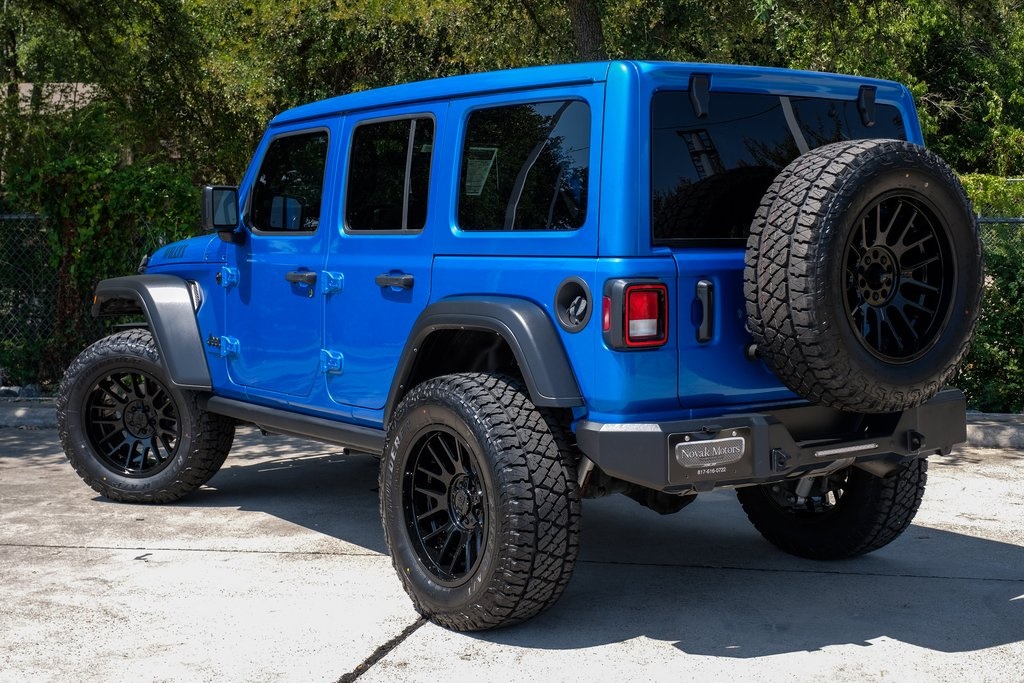 used 2021 Jeep Wrangler car, priced at $36,537