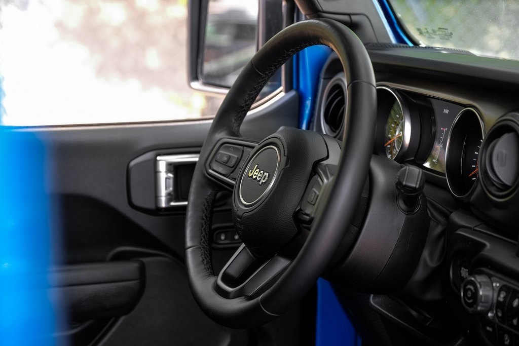 used 2021 Jeep Wrangler car, priced at $36,537