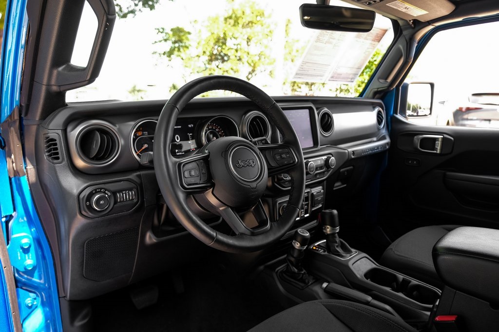used 2021 Jeep Wrangler car, priced at $36,537