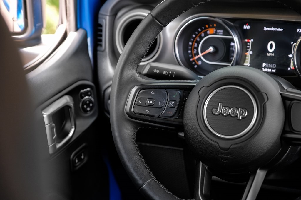 used 2021 Jeep Wrangler car, priced at $36,537