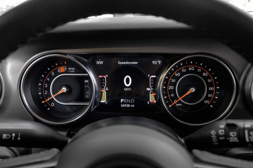 used 2021 Jeep Wrangler car, priced at $36,537