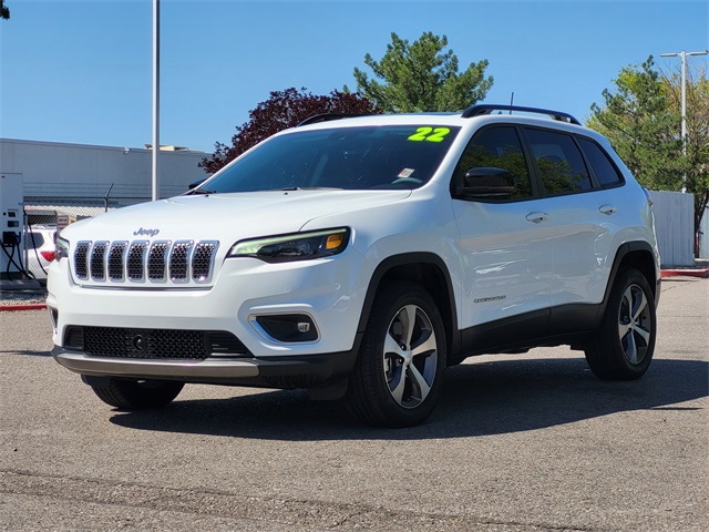 used 2022 Jeep Cherokee car, priced at $26,455