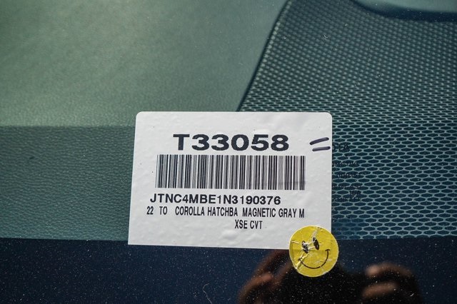 used 2022 Toyota Corolla Hatchback car, priced at $23,892