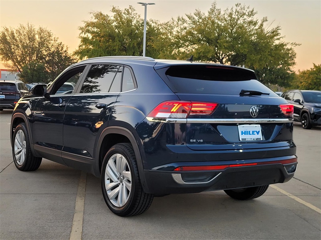 used 2021 Volkswagen Atlas Cross Sport car, priced at $15,127