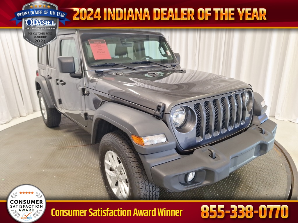 used 2023 Jeep Wrangler car, priced at $29,264