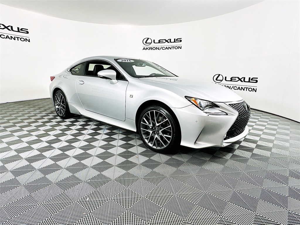 used 2016 Lexus RC car, priced at $24,990