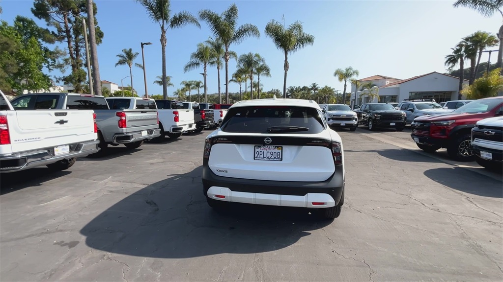 used 2025 Nissan Kicks car, priced at $21,500