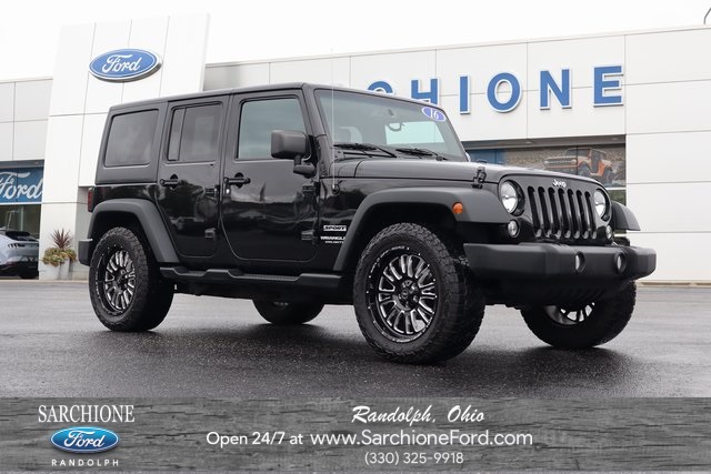 used 2016 Jeep Wrangler car, priced at $21,000