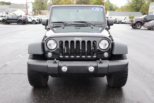 used 2016 Jeep Wrangler car, priced at $21,300