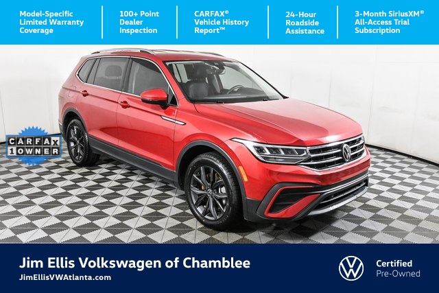 used 2022 Volkswagen Tiguan car, priced at $21,700