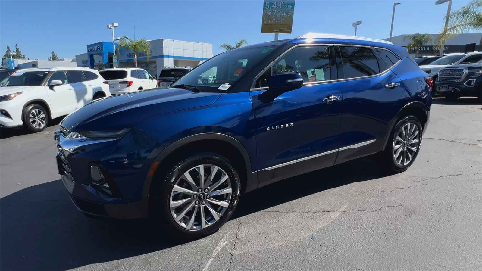 used 2022 Chevrolet Blazer car, priced at $24,991