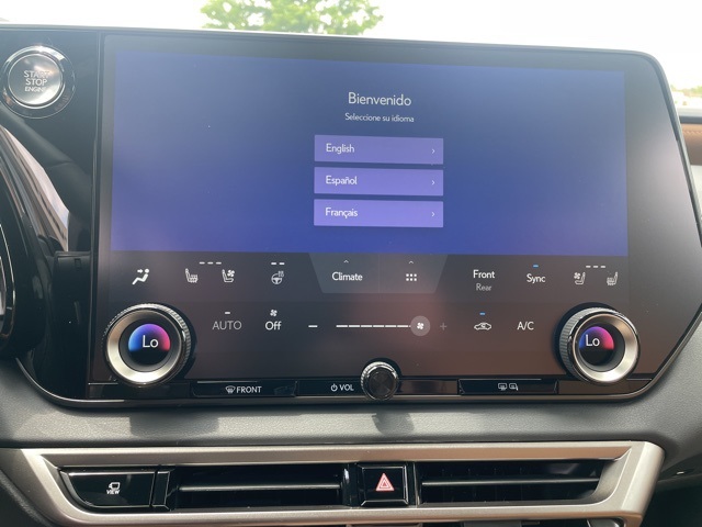 new 2025 Lexus RX car, priced at $59,449