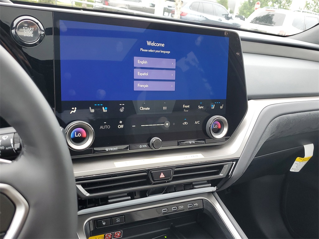 new 2026 Lexus TX car, priced at $69,724