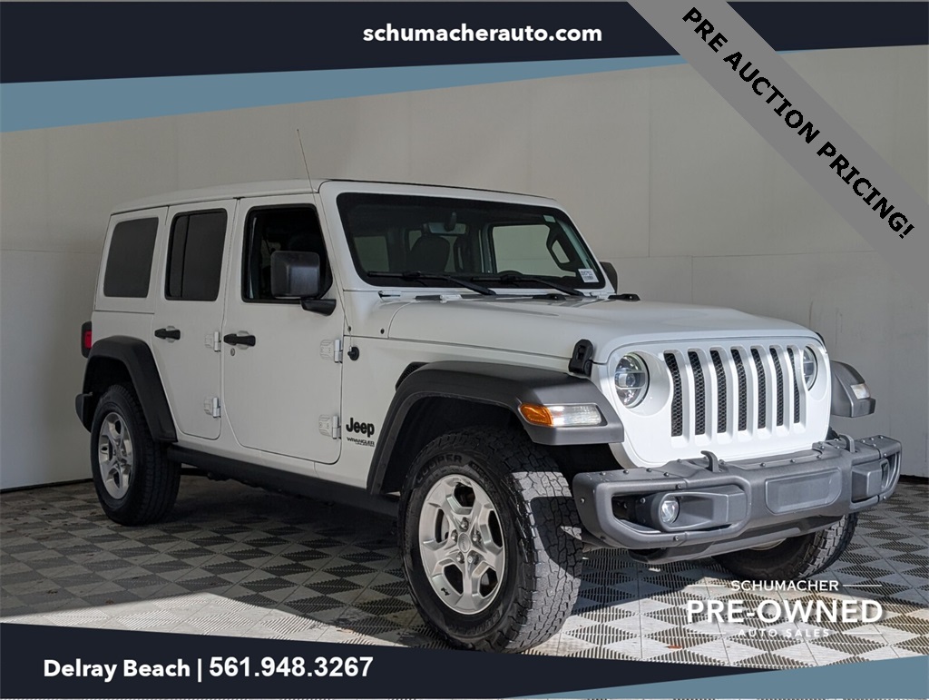 used 2021 Jeep Wrangler car, priced at $32,000
