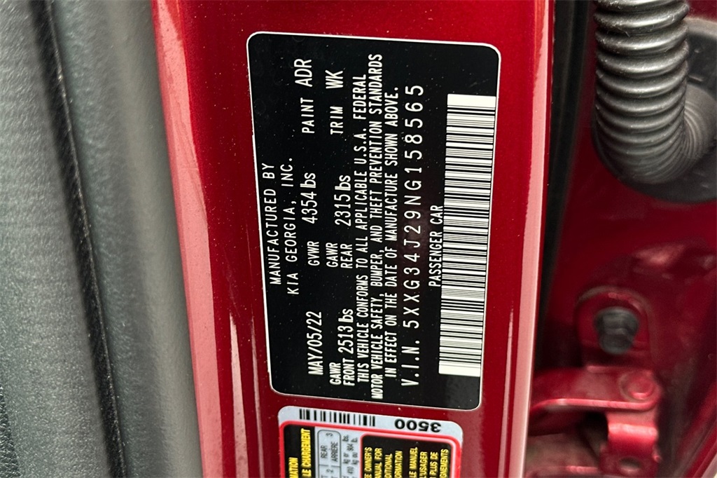 used 2022 Kia K5 car, priced at $22,965