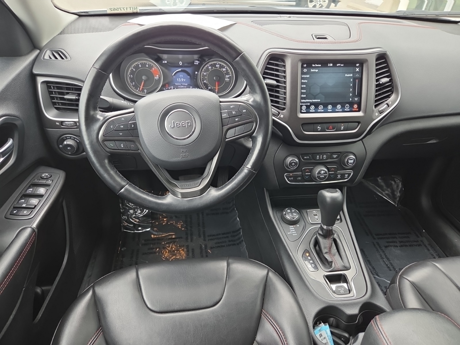 used 2021 Jeep Cherokee car, priced at $20,900