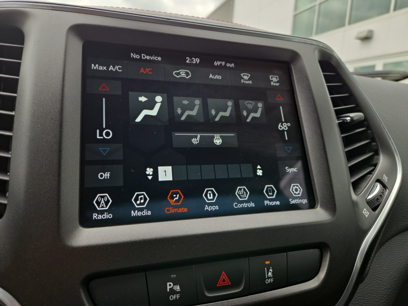 used 2021 Jeep Cherokee car, priced at $20,900