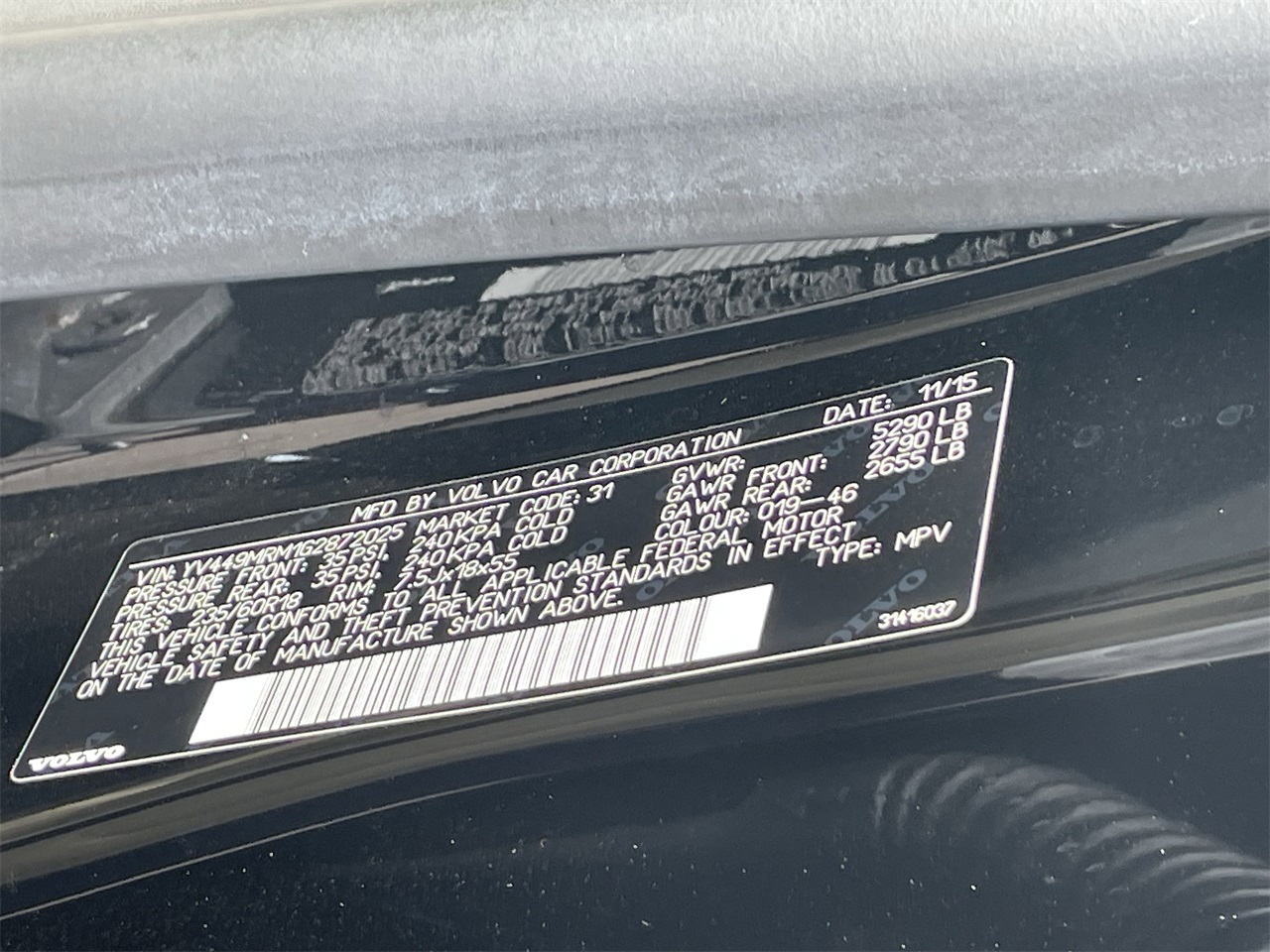 used 2016 Volvo XC60 car, priced at $16,222