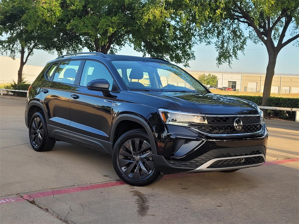 used 2024 Volkswagen Taos car, priced at $20,827