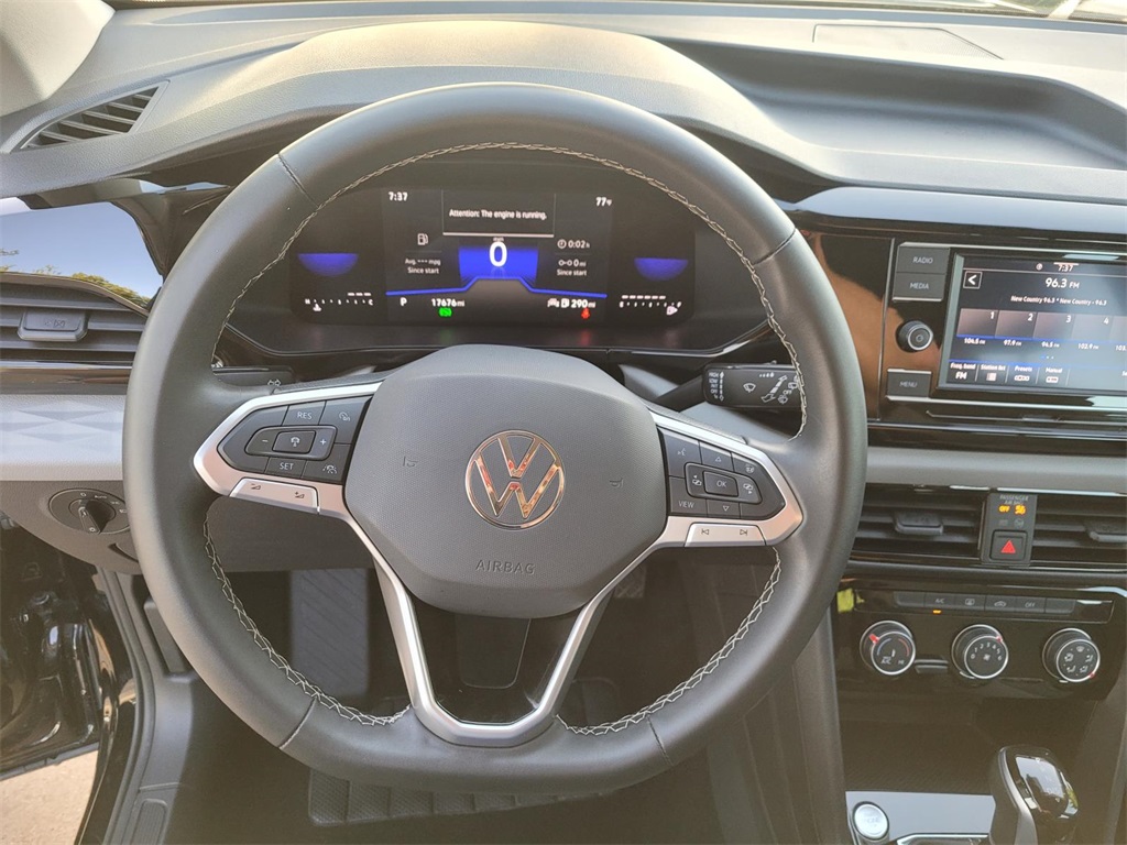 used 2024 Volkswagen Taos car, priced at $20,647