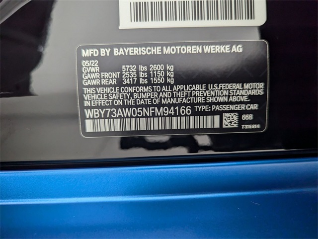 used 2022 BMW i4 car, priced at $37,467