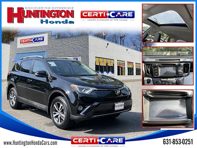 used 2018 Toyota RAV4 car, priced at $19,247