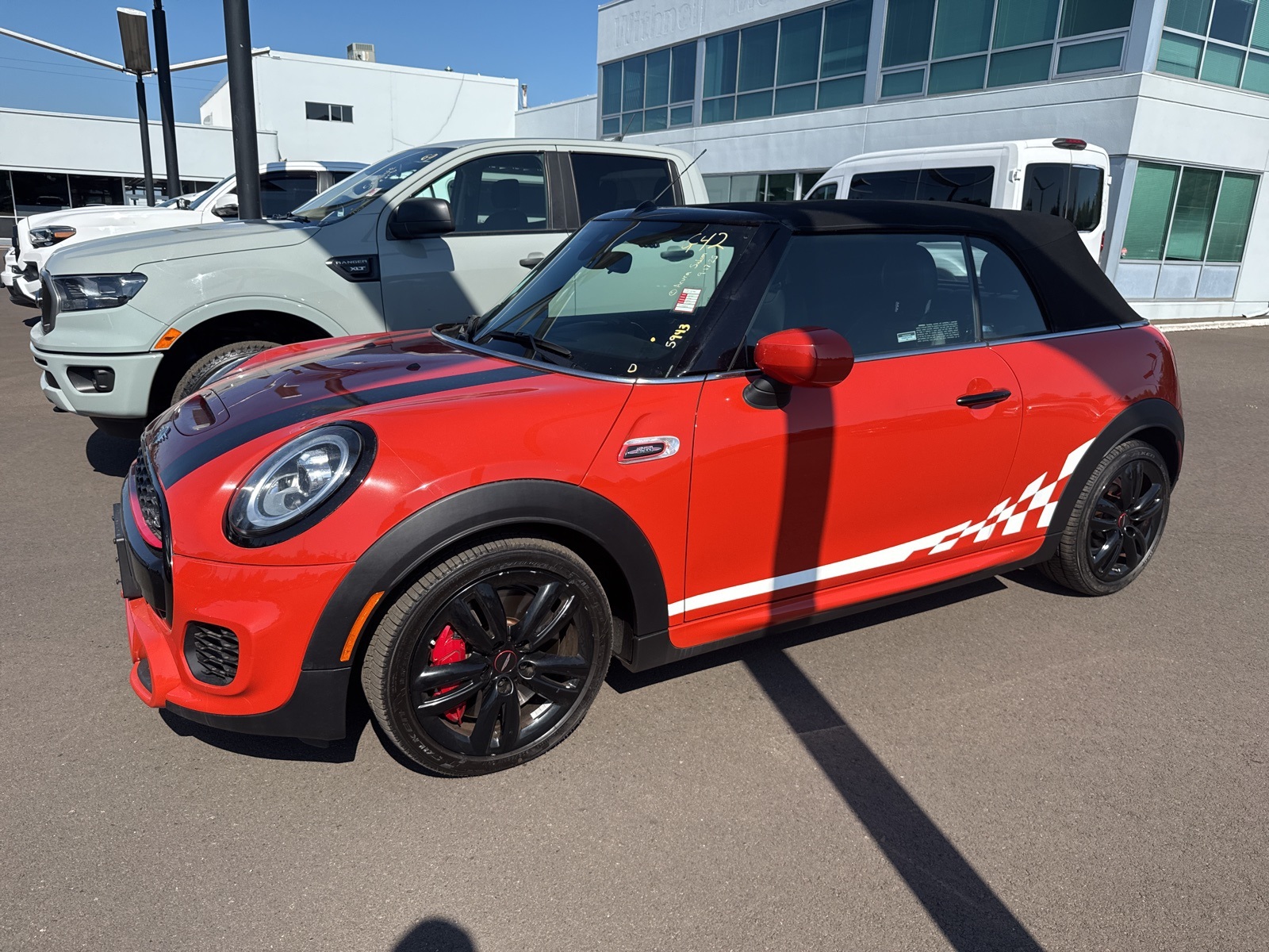 used 2020 MINI John Cooper Works car, priced at $31,998