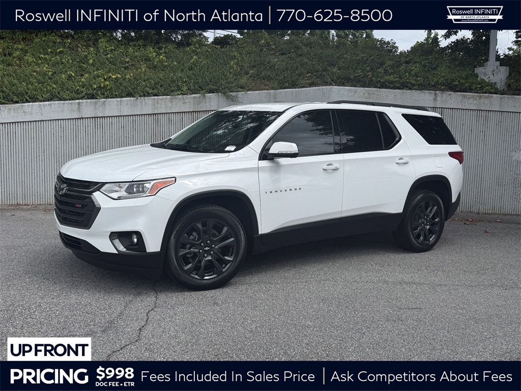 used 2020 Chevrolet Traverse car, priced at $29,599