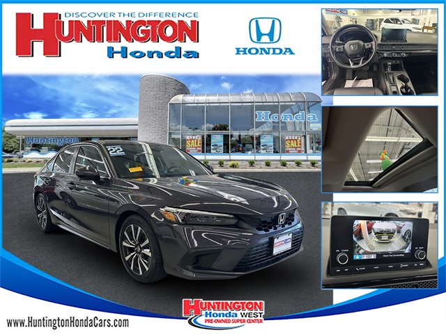 used 2022 Honda Civic car, priced at $23,417