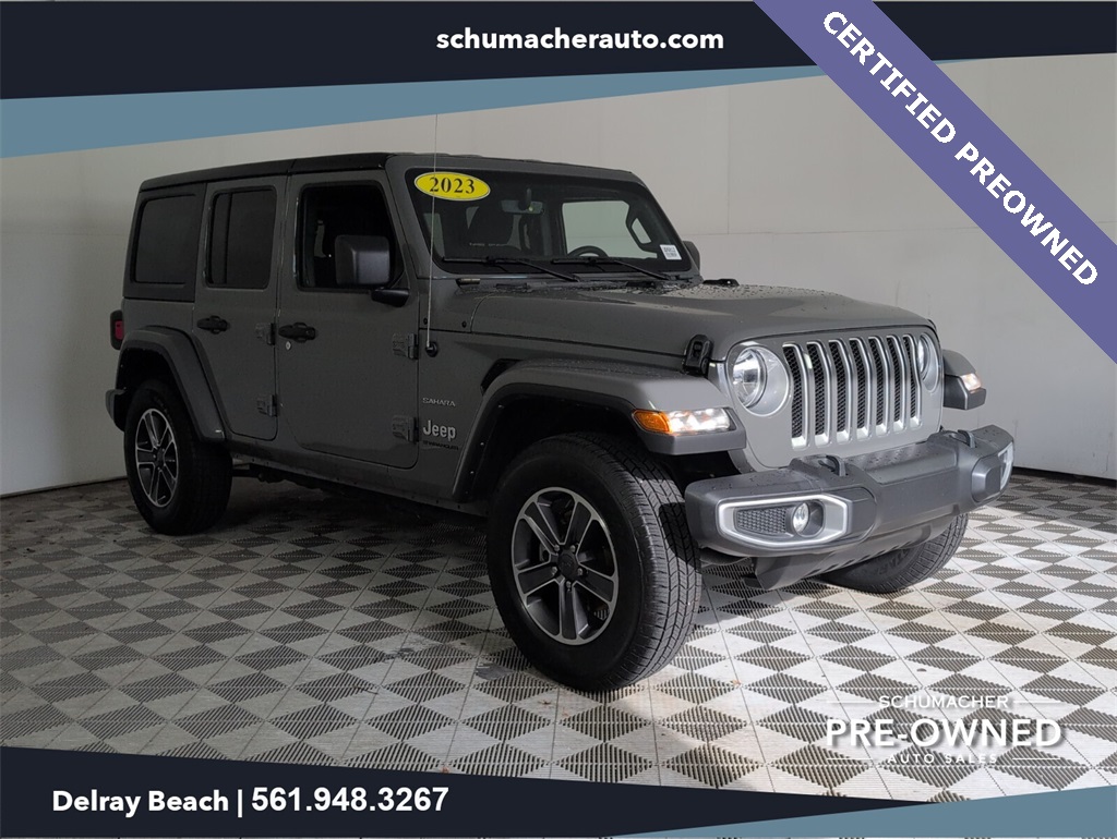 used 2023 Jeep Wrangler car, priced at $35,000
