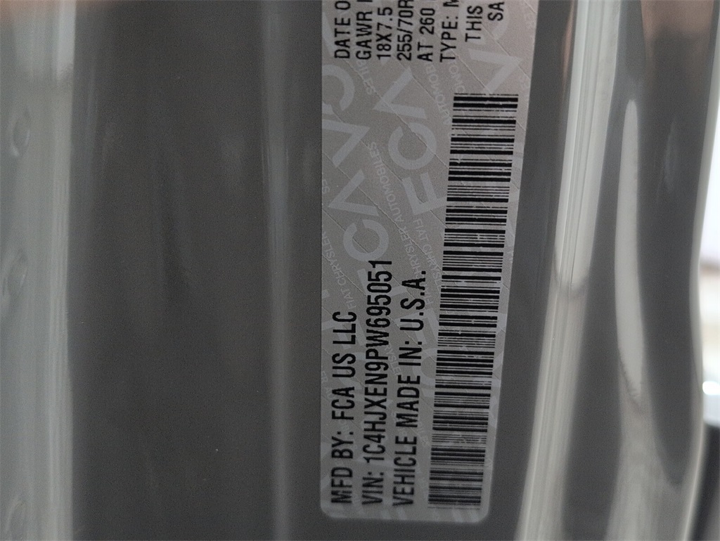 used 2023 Jeep Wrangler car, priced at $30,000